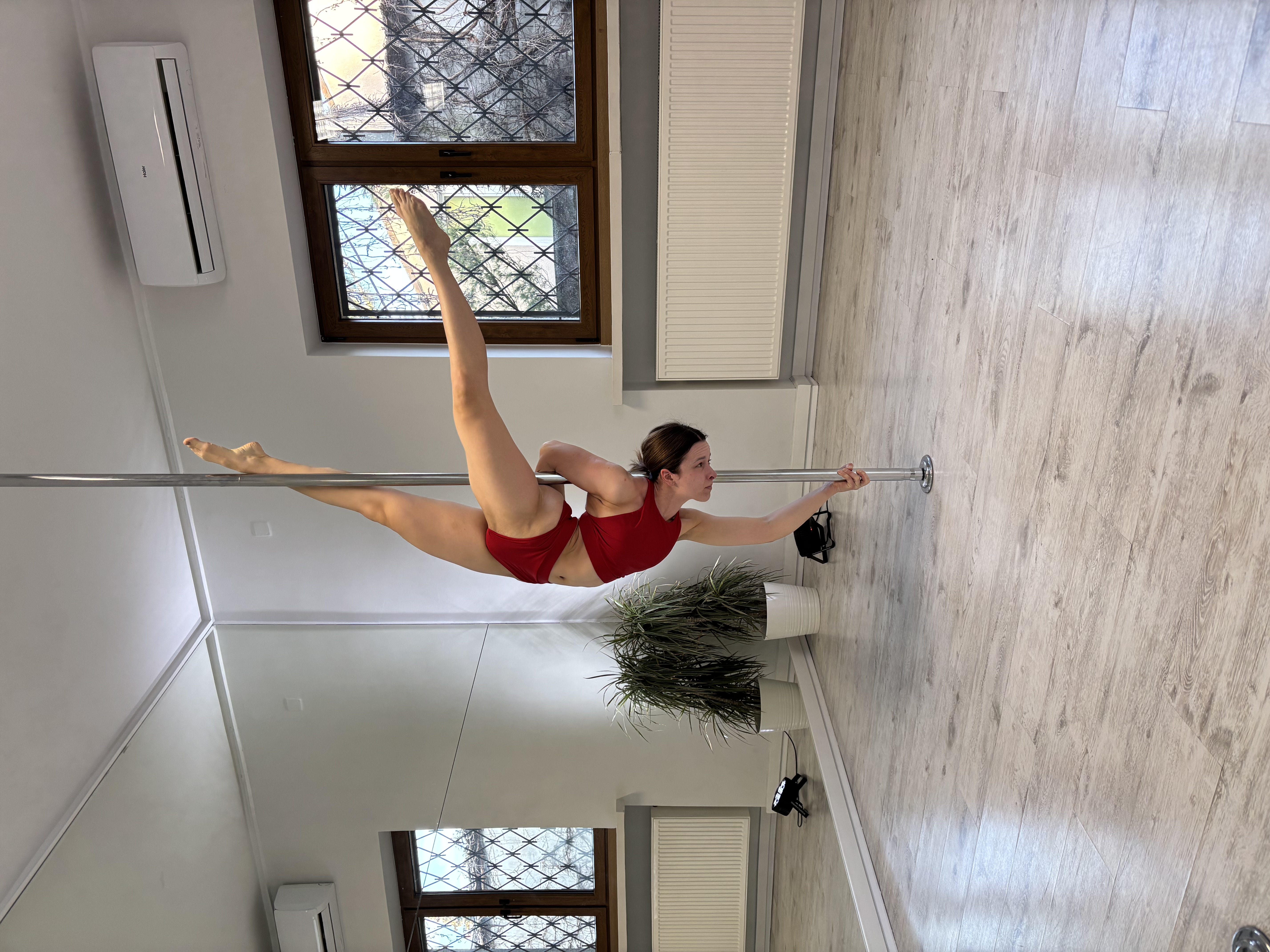 Trening pod pole dance